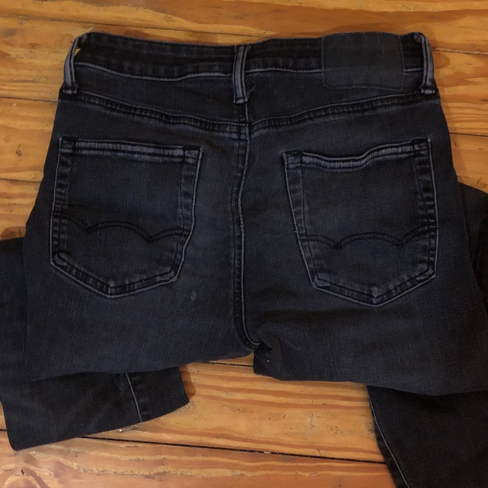 American Eagle Outfitters Men's Black Skinny Jeans 28 x 34